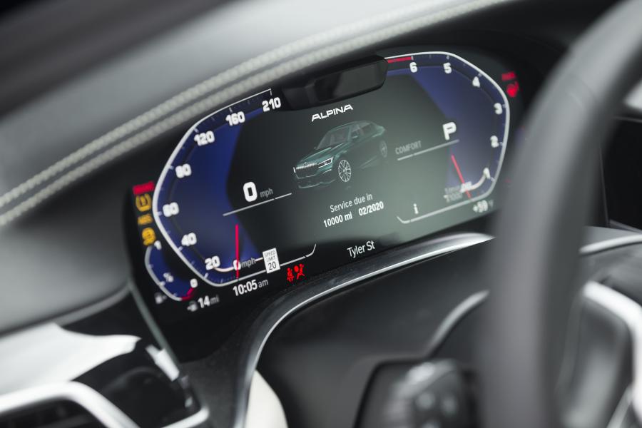 Панель приборов Alpina B7 Bi-Turbo (G12) 2019 года  (NA) (фото 9 из 40)